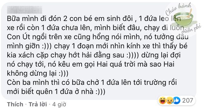 Cười quặn ruột với những pha đón con tan học khó đỡ của cha mẹ: Nhận nhầm con, chở gần về đến nhà mới tá hỏa Làng nước ơi, con tôi đâu? - Hình 4