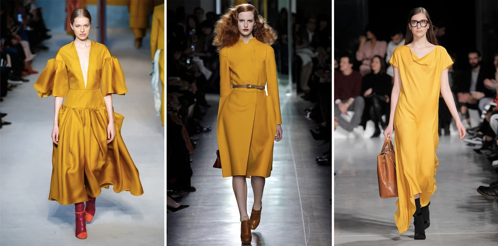 Mang sắc nắng vào tủ đồ Thu đông với gam màu vàng Saffron - Hình 1