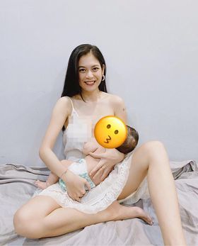Nàng Blogger được cơ trưởng cầu hôn bất ngờ khoe ảnh cho con bú - Hình 6