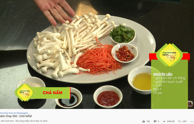 Nghệ nhân ẩm thực Nguyễn Dzoãn Cẩm Vân bật khóc giới thiệu món chay thứ 500 trong công trình nấu ăn tâm huyết hoàn thành từ 2 năm trước đến nay mới phát sóng - Hình 2