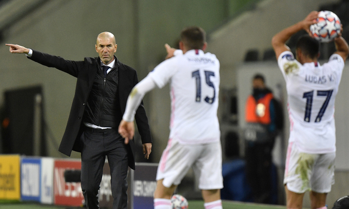 Zidane: Trận hòa Mgladbach thể hiện cá tính của Real - Hình 1