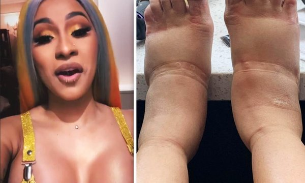 Breathtaking clip of Rapper Cardi B talking, her bust looks like it's about to jump out of her shirt - Photo 8