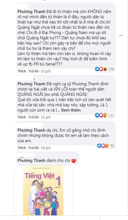 Truyền hình Quảng Ngãi chính thức lên tiếng sau phát ngôn của Phương Thanh: Những lời nói đã làm nhói thêm ruột gan cho người dân - Hình 5