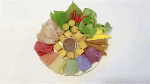 Ăn thử bún đậu mắm tôm phiên bản... cầu vồng: 10 điểm ngoại hình, 9 điểm healthy còn hương vị mỗi người một ý - Hình 3