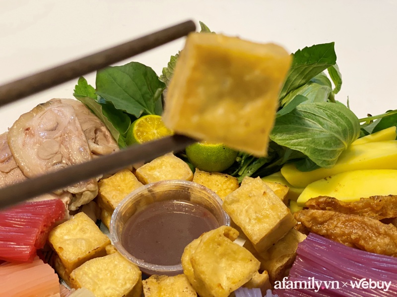 Ăn thử bún đậu mắm tôm phiên bản... cầu vồng: 10 điểm ngoại hình, 9 điểm healthy còn hương vị mỗi người một ý - Hình 11