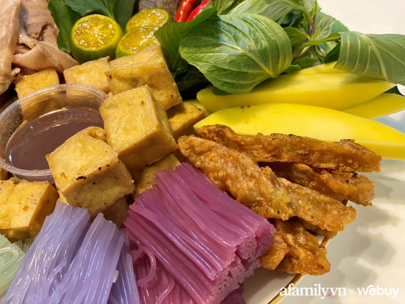 Ăn thử bún đậu mắm tôm phiên bản... cầu vồng: 10 điểm ngoại hình, 9 điểm healthy còn hương vị mỗi người một ý - Hình 6