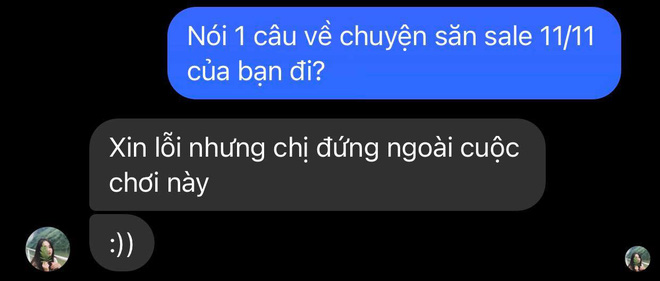 Chat nhanh ngày 11/11: Người gom lấy gom để đồ sale, kẻ chọn đứng ngoài cuộc chơi mua hàng online - Hình 2