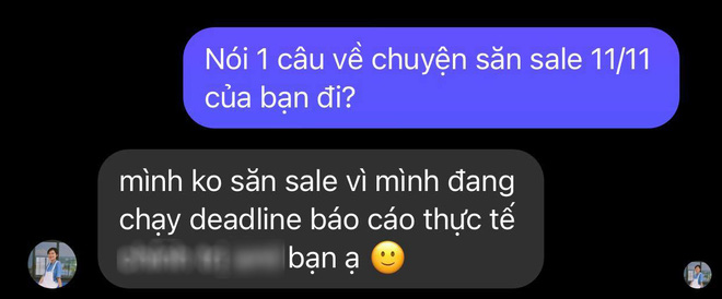 Chat nhanh ngày 11/11: Người gom lấy gom để đồ sale, kẻ chọn đứng ngoài cuộc chơi mua hàng online - Hình 7