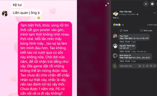 Game thủ đen đủi bị bạn gái bắt chọn lựa giữa người yêu và PS5 - Hình 3