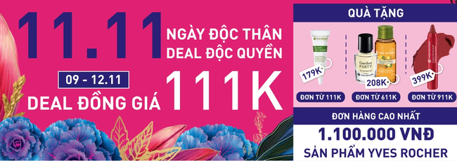 Loạt thương hiệu mỹ phẩm đình đám giảm giá mạnh ngày 11/11, tranh thủ sắm luôn để tích trữ dùng dần - Hình 2