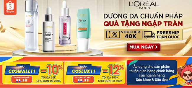 Loạt thương hiệu mỹ phẩm đình đám giảm giá mạnh ngày 11/11, tranh thủ sắm luôn để tích trữ dùng dần - Hình 4