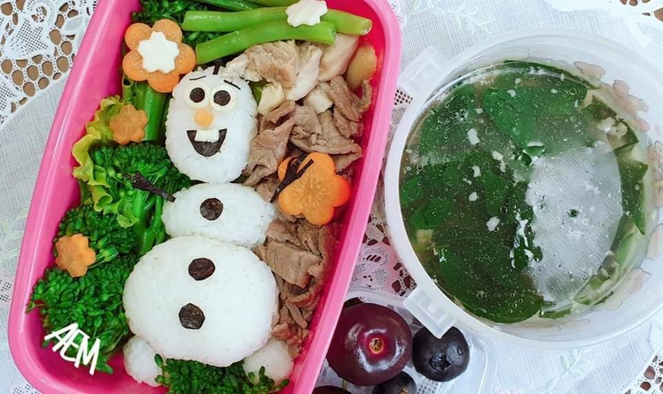 Mẹ Sài Gòn khéo tay làm hộp cơm cho con, bé kén ăn bỗng ăn thun thút - Hình 5