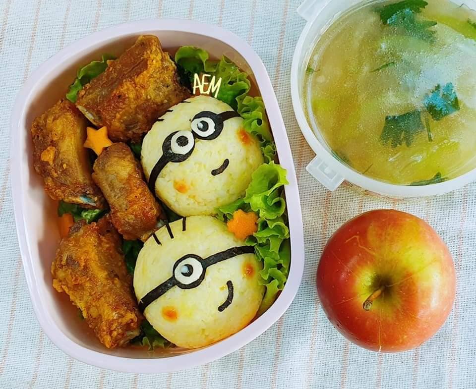 Mẹ Sài Gòn khéo tay làm hộp cơm cho con, bé kén ăn bỗng ăn thun thút - Hình 7