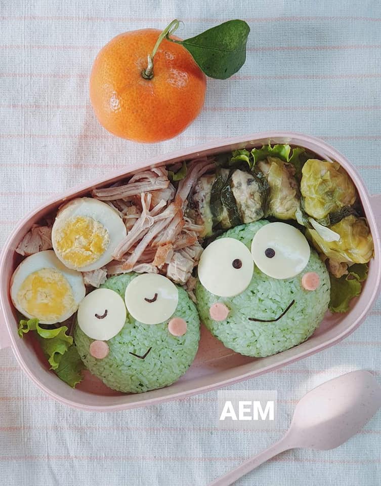Mẹ Sài Gòn khéo tay làm hộp cơm cho con, bé kén ăn bỗng ăn thun thút - Hình 2