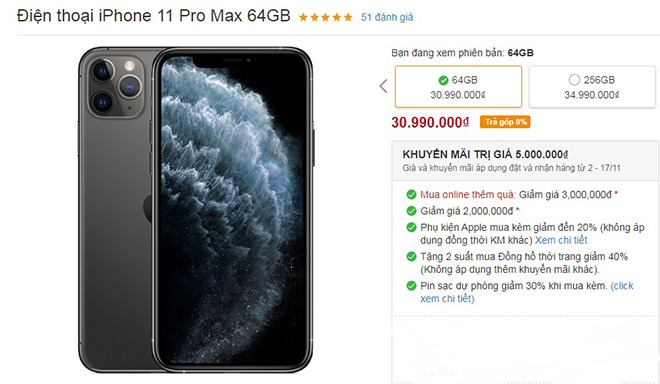 Top smartphone đang giảm sốc Lễ độc thân 11/11 - Hình 1