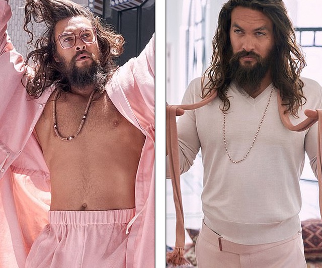 Vua thủy tề Jason Momoa tiết lộ mê màu hồng và từng sống trong nợ nần - Hình 4