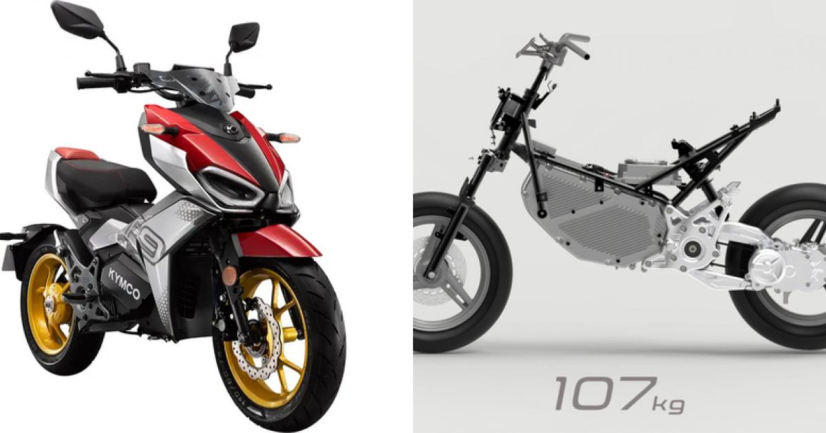 Kymco F9 scooter điện đầu tiên với hai cấp số Xe máy Việt Giải Trí