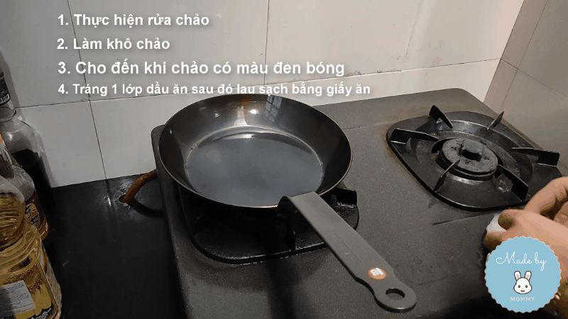 Dành cho fan của chảo thép: Gái đảm Quảng Nam mách cách tôi dầu chảo thép tại nhà không cần lò nướng, chị em dù vụng về cũng thực hiện ngon ơ - Hình 13