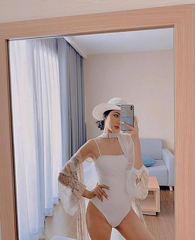 Chỉ mặc màu trắng, hot girl Việt được khen ngợi hết lời vì quá sang chảnh - Hình 2