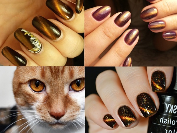 Chúng tôi tự hào giới thiệu đến bạn những mẫu nail mắt mèo độc đáo và nghệ thuật nhất từ trước đến nay. Bạn sẽ được chiêm ngưỡng những chiếc móng tay được kết hợp với mẫu vẽ độc lạ hoàn toàn mới lạ này.