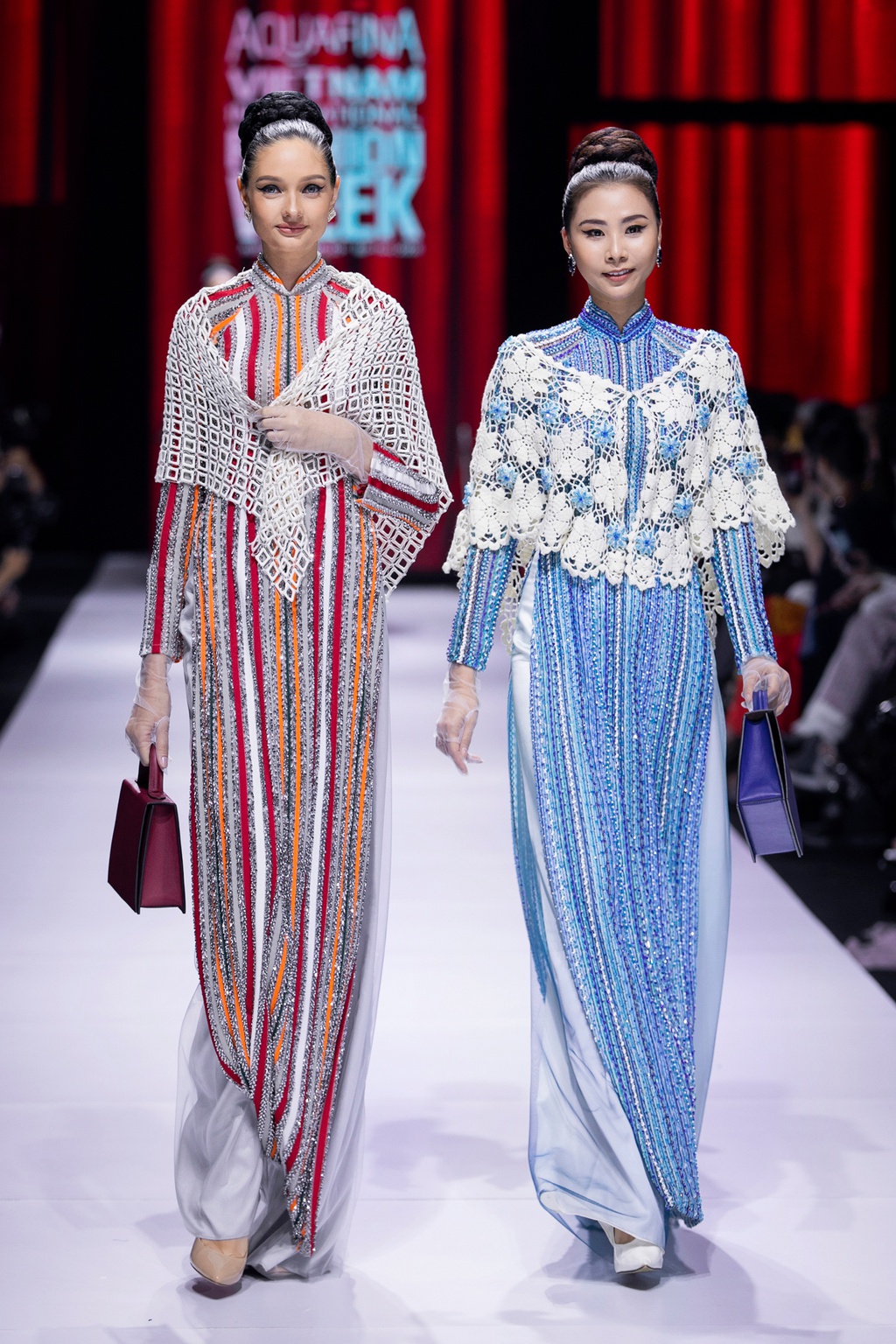 Nhà thiết kế Bảo Bảo lăng xê áo dài, đồ bà ba cho sui gia - Hình 9