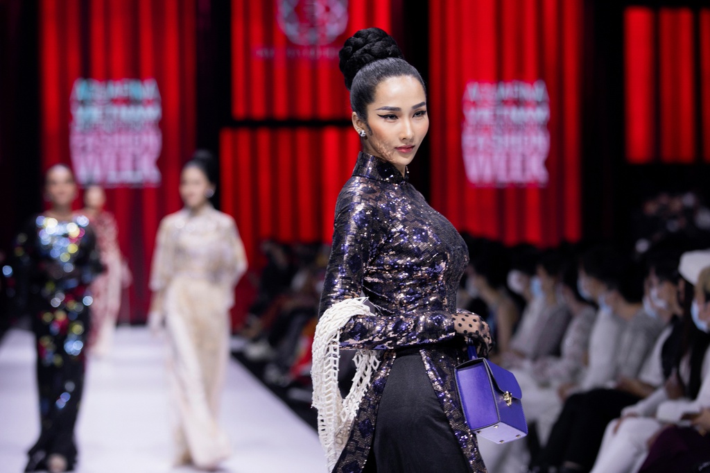 Nhà thiết kế Bảo Bảo lăng xê áo dài, đồ bà ba cho sui gia - Hình 7