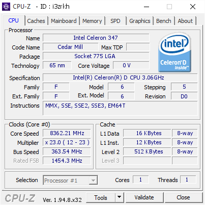 Trố mắt với màn ép xung CPU Intel Celeron 14 năm tuổi vượt 8 GHz, buff đến 173% - Hình 1