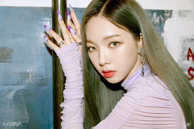 Từng bị chê kém sắc nhưng Karina (aespa) khiến netizen quay xe, khen visual vô thực nhờ tóc mái kết màn xuất sắc - Hình 1