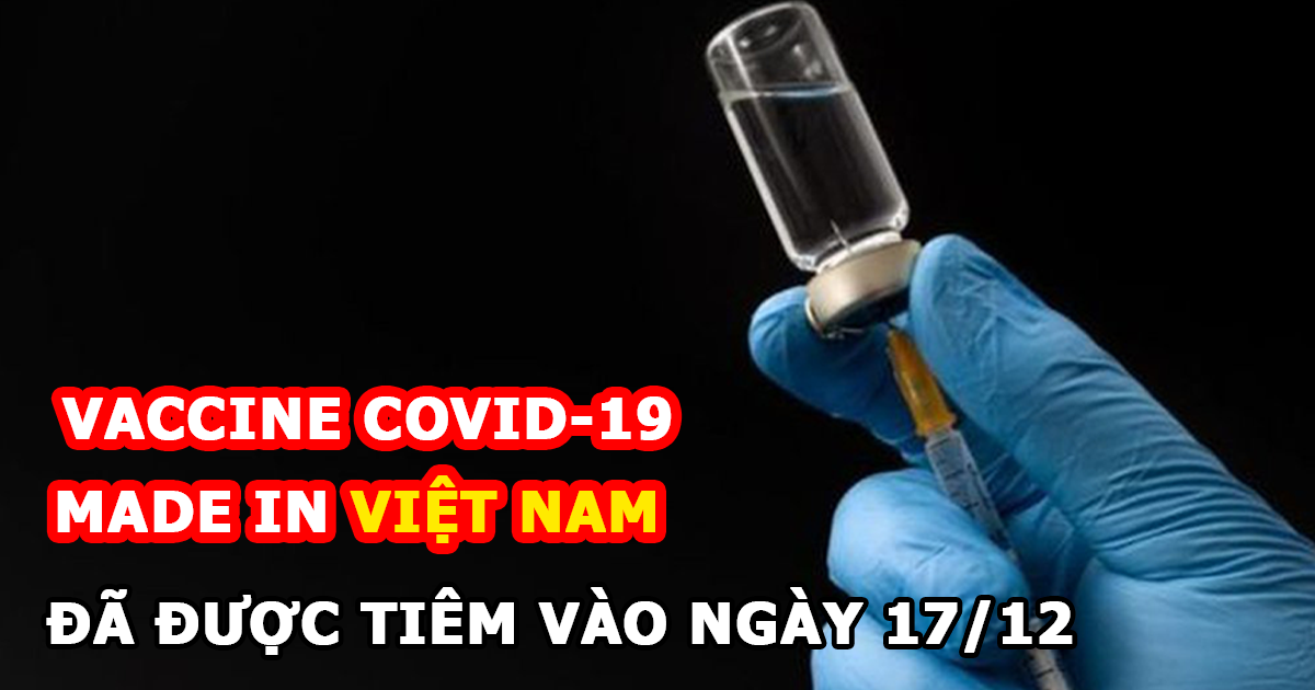 Vaccine Covid-19 Made in Việt Nam đã được tiêm vào sáng 17/12 - Hình 2
