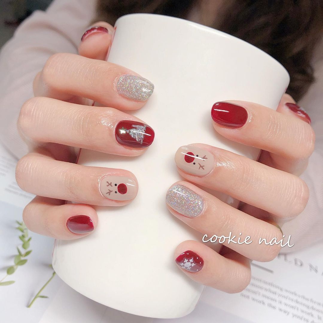 5 hình mẫu nail đẹp nhất mang lại Noel gom đôi bàn tay siêu hấp dẫn  BlogAnChoi