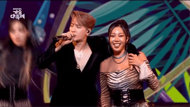 Vượt qua BTS và TWICE, Jessi cùng rapper nhà GOT7 sở hữu tiết mục có view cao nhất tại KBS Gayo Daechukje 2020 - Hình 5