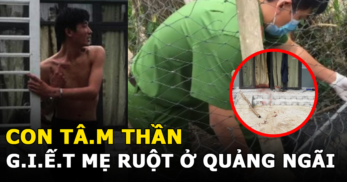Con tâm thần giết mẹ ruột, cơ thế không còn nguyên vẹn ở Quảng Ngãi - Hình 4