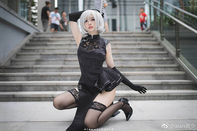 Chiêm ngưỡng loạt ảnh copslay cô nàng 2B trong Nier: Automata cực gợi cảm - Hình 7