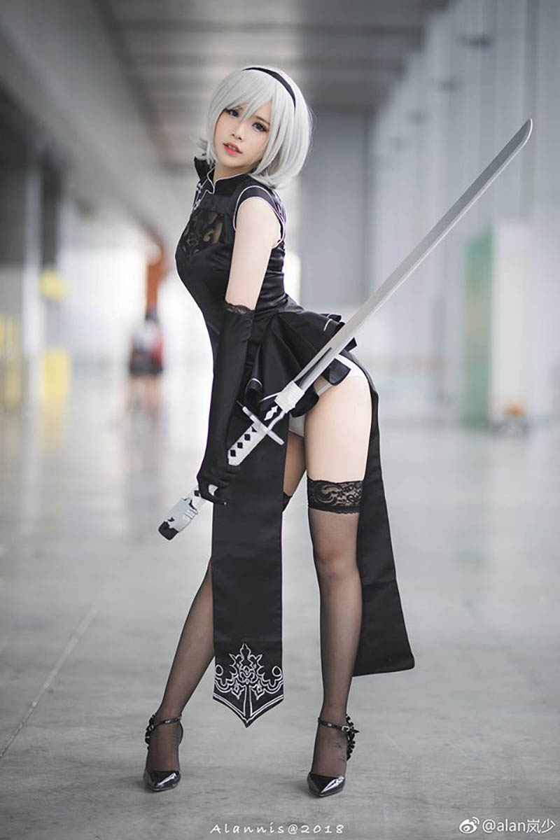 Chiêm ngưỡng loạt ảnh copslay cô nàng 2B trong Nier: Automata cực gợi cảm - Hình 2