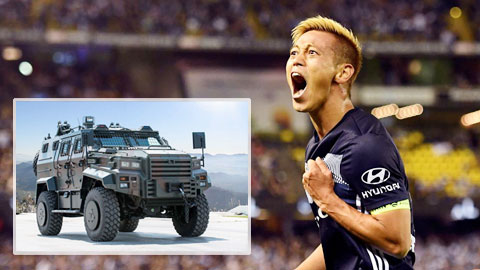 Keisuke Honda đòi xe bọc thép trong hợp đồng với Botafogo - Hình 1