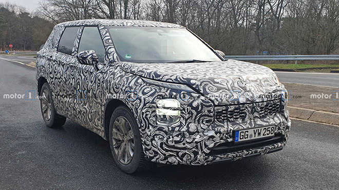 Mitsubishi Outlander 2020 thế hệ mới đang chạy thử, sắp trình làng - Hình 2