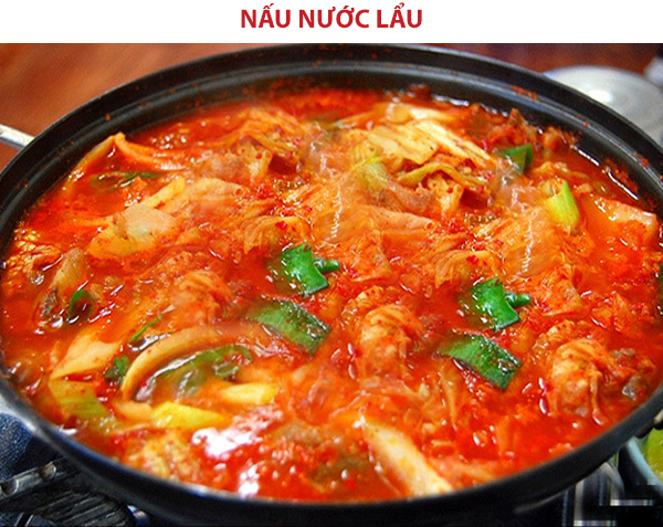 Cách nấu nướng lẩu kim chi thủy hải sản Nước Hàn nức danh tận nơi - Ẩm thực - Việt Giải Trí