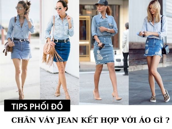 Tips Phối Đồ: Chân Váy Jean Kết Hợp Với Áo Gì ? - Thời Trang - Việt Giải Trí