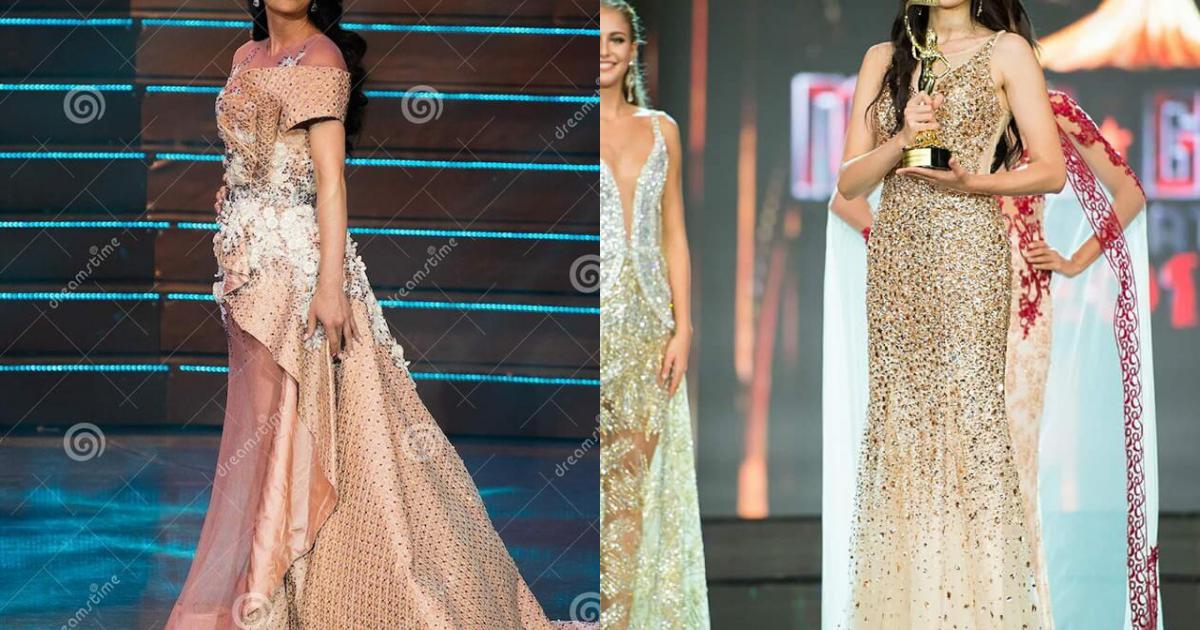 Ở Việt Nam, ai đã đoạt giải Best in evening gown trong các cuộc thi sắc đẹp?
