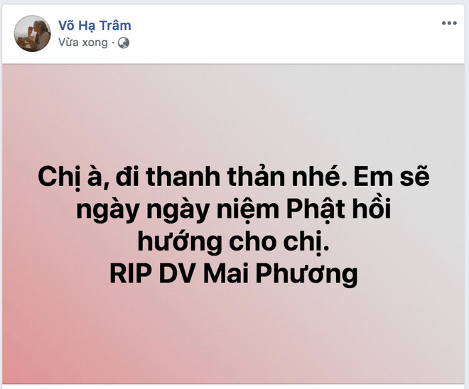 Facebook cố diễn viên Mai Phương bừng sáng lúc nữa đêm vì những lời tiễn biệt của khán giả - Hình 9