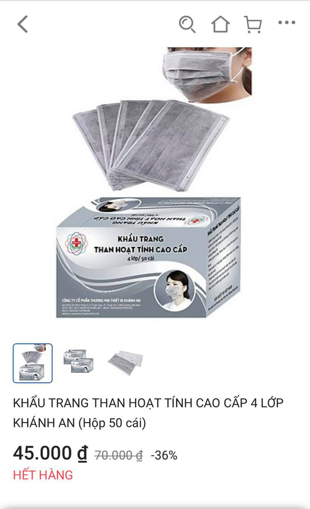 350.000 đồng/hộp khẩu trang y tế vẫn cháy hàng trên các chợ online: Dân mạng choáng váng! - Hình 1