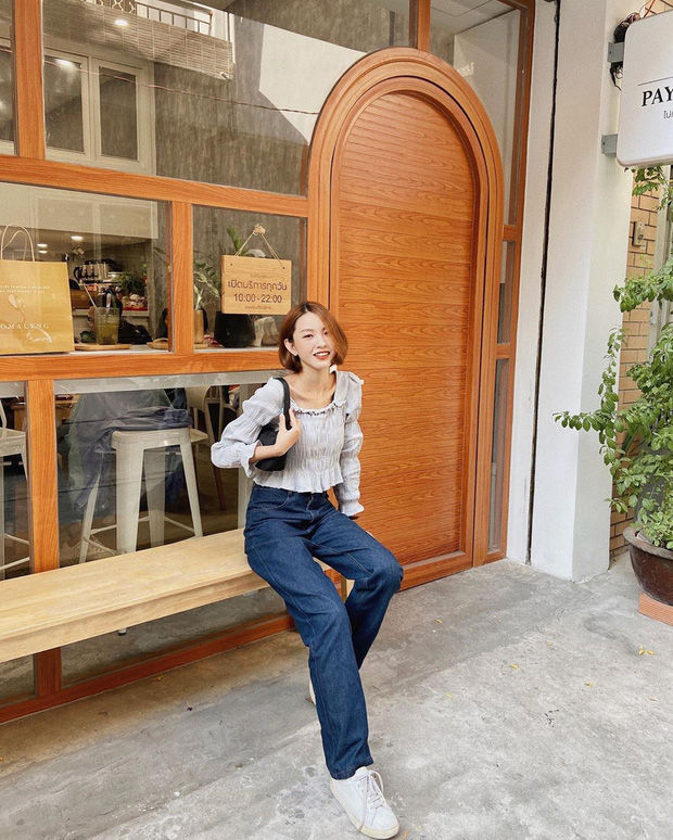 Áo blazer, quần ống rộng là các outfit xịn sò đang phủ sóng instagram - Hình 7