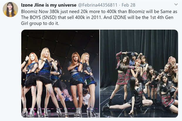 IZ*ONE sau 2 tuần comeback: phá kỷ lục 1 tuần của TWICE sau... 1 ngày, sánh ngang cùng BTS, EXO, tiến gần tới cột mốc khủng của SNSD - Hình 10