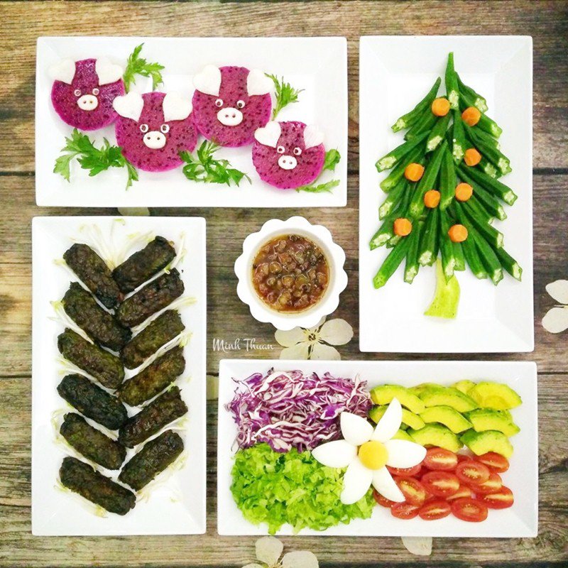 Nữ giảng viên biến mâm cơm thành tranh tứ quý, hàng nghìn chị em ngưỡng mộ - Hình 12