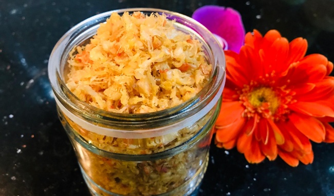 Ruốc tôm mẹ làm, cả nhà đều thích - Hình 1