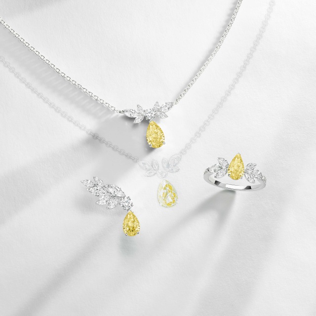 Vẻ lộng lẫy và sang trọng của kim cương vàng - Hình 1