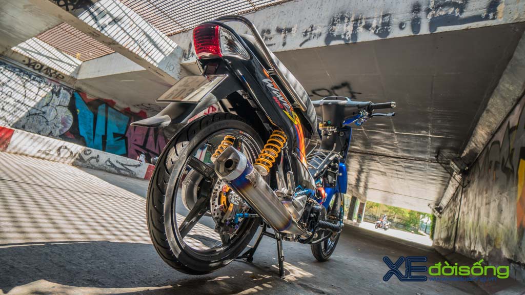 Xe máy Honda giá bèo chơi mâm carbon hàng khủng tại Sài Gòn - Hình 8