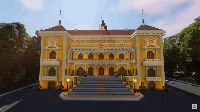 Tự hào game thủ Việt: Tái hiện toàn cảnh Lăng Bác trong Minecraft - Hình 3