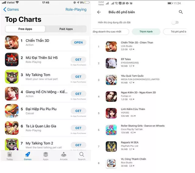 Biến thị trường game mobile Việt thành sân chơi riêng: Chiến Thần 3D thống trị các BXH sau ít ngày ra mắt - Hình 2
