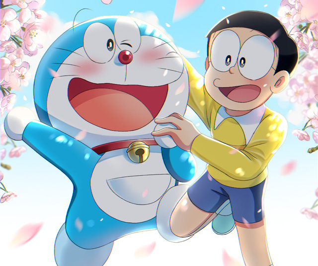 Hình vẽ Doraemon và Nôbita: Doraemon và Nôbita là một cặp đôi không thể thiếu trong truyện tranh Doraemon. Những hình vẽ về cả hai cùng nhau trải qua những cuộc phiêu lưu đầy thú vị sẽ khiến bạn thấy vui vẻ và thích thú.